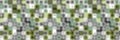 Spliced vector camouflage marl border texture. Variegated mottled ribbon trim. Seamless camo heather pattern. Modern