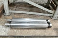 Splined shaft after turning and milling machines