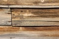 Splintered Wood Siding from the Past