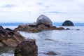 Split Apple Rock Abel Tasman National Park. Motueka, New Zealand Royalty Free Stock Photo