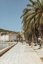 Split beach old town croatia