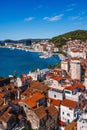 Split city of Croatia Royalty Free Stock Photo