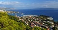 Split coast from Marian hill - Croatia Royalty Free Stock Photo