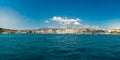 Split Croatia Daytime Landscape Panorama European City Tower Mountains Ocean View