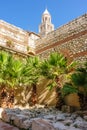 Split, Croatia Diocletian palace substructures garden Royalty Free Stock Photo