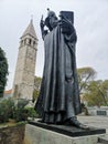 Split, Croatia / Gregory of Nin Statue