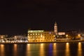 Split Croatia landmark with long exposure effect