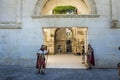 Roman guards and gatekeepers in Split Croatia Europe