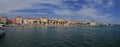 Split, Croatia - 02 May 2018: The waterfront in the marina of Split city on Adriatic sea, Croatia Royalty Free Stock Photo