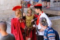 Split, Croatia Roman soldiers