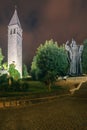 Split, Croatia. Sculpture to the bishop Gregory of Nin