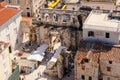 Split, Croatia silver gate