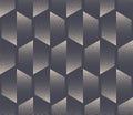 Split Hexagon Seamless Pattern Vector Dot Work Old Fashioned Abstract Background