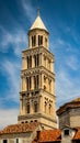 Split Old Town Bell Tower - Croatia Royalty Free Stock Photo