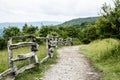 Grayson Highlands mountains are beautiful in summer. Royalty Free Stock Photo