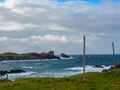 Split Rock, Bay of Clachtoll, Sutherland in the Scottish Highlands