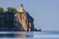 Split Rock Lighthouse - A Lighthouse On A Cliff Along Lake Superior Royalty Free Stock Photo