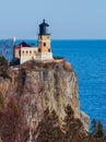 Split Rock Lighthouse, Lake SUperior Royalty Free Stock Photo