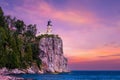 Split Rock Lighthouse State Park, North Shore of Lake Superior,USA Royalty Free Stock Photo