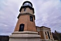 Split rock lighthouse two harbors MN Royalty Free Stock Photo