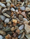 Split rocks from sea Royalty Free Stock Photo