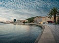 Split is the second-largest city of Croatia after the capital Zagreb Royalty Free Stock Photo