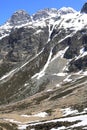 Splugen Pass in Switzerland