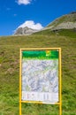 Splugenpass in Switzerland- hiking trails