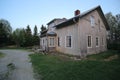 Spoekpraestgaard, a haunted clergy house, in Borgvattnet in Sweden Royalty Free Stock Photo