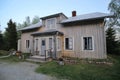 Spoekpraestgaard, a haunted clergy house, in Borgvattnet in Sweden