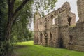 Spofforth Castle near Harrogate in North Yorkshire, England