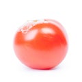 Spoiled rotten tomato isolated