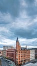 spokane monroe riverside street downtown view Royalty Free Stock Photo