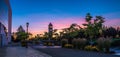 Spokane River in Riverfront Park with Clock Tower Royalty Free Stock Photo