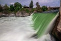 Spokane River, Washington State Royalty Free Stock Photo