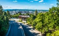 Spokane washington city skyline and spokane valley views Royalty Free Stock Photo