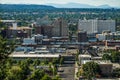 Spokane washington city skyline and spokane valley views