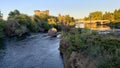 Spokane Washington River front views Royalty Free Stock Photo