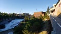 Spokane Washington River front views Royalty Free Stock Photo