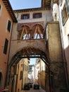Spoleto - Arco puntellato su via Monterone