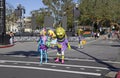 Sponge Bob charachters at Universal Studios Orlando Florida Royalty Free Stock Photo
