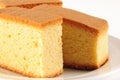 Sponge cake Royalty Free Stock Photo