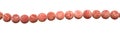 Sponge coral beads Royalty Free Stock Photo