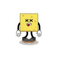 sponge mascot illustration is dead