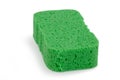 Sponge pad on white background Royalty Free Stock Photo