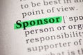 sponsor