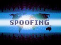 Spoofing Attack Cyber Crime Hoax 2d Illustration Royalty Free Stock Photo