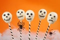 Spooky cake pops