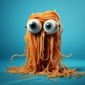 Spaghetti With Big Eyes: A Cartoon-like Creation Inspired By John Wilhelm