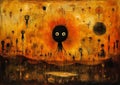 The Spooky Godspeed Black Emperor Orange Sun Face Middle Infestation Desert Composition Yellow Creeper Courtesy Museum Hair